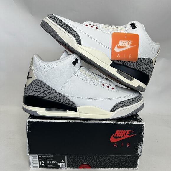 Nike Air Jordan 3 Retro OG Reimagined “White Cement” main image 6